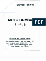MOTO BOMBA6m3 H