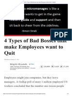 4 Types of Bad Bosses That Make Employees Want To Quit - LinkedIn