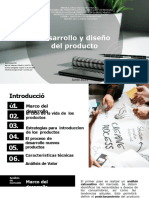 Desarrollo y Diseño Del Producto