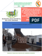 Plan de Rehabilitación Ante Riesgo de Desastres MDCG 22-11-2023