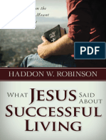 What Jesus Said About Successful Living Haddon Robinson Z Lib Org