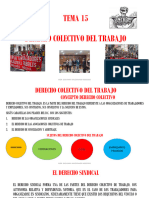 Tema 15 Derecho Colectivo Del Trabajo