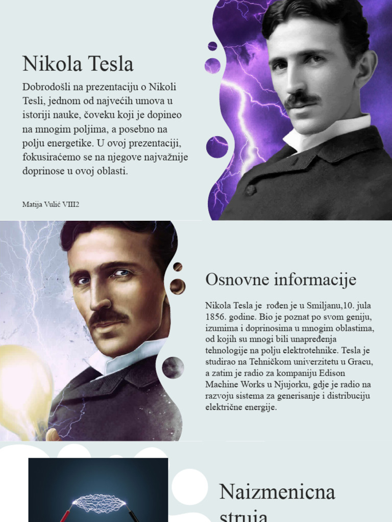 Nikola Tesla | PDF