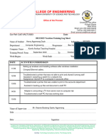 Internship Log Sheet Form 2023-W2