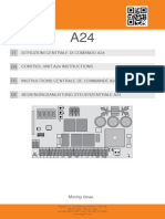 A24 24V Swing Control Board Instruction Manual