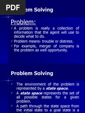 Problem Solving