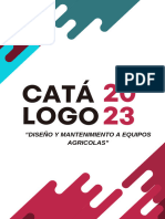 Documento A4 Catálogo de Productos Sencillo Magenta