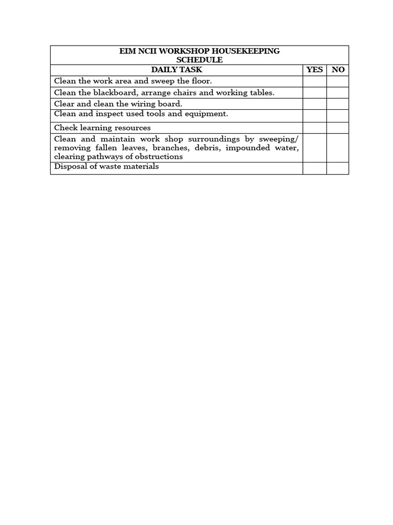 Workshop Housekeeping | PDF