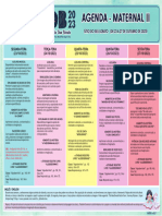 Agenda - Maternal Ii Agenda - Maternal Ii