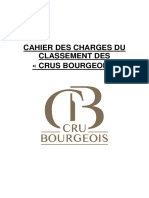 Le Cahier Des Charges Du Classement Des Crus Bourgeois Du Medoc