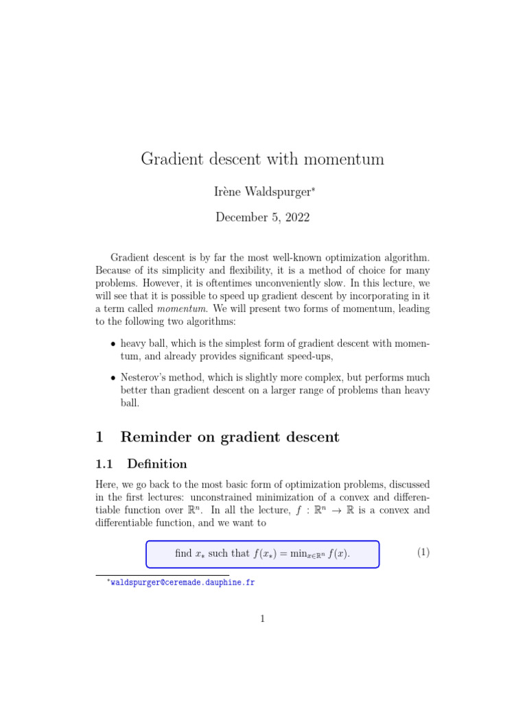 advanced-gradient-descent-pdf-mathematical-optimization-analysis
