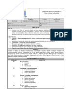 Plano de Ensino Direito Constitucional