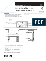 Installation MIU8782