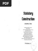 Statutory Construction Odd Pages