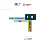 Praxisportfolio VORLAGE