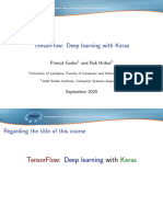 Tensorflow Deep Learning With Keras