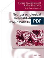 Neuropsychological Rehabilitation and people with dementia