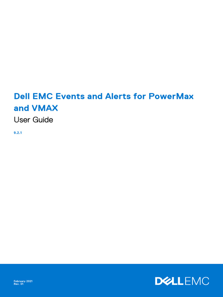 PowerMax and VMAX Event Guide | PDF | Command Line Interface ...