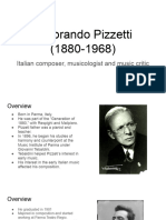 REDONE Ildebrando Pizzetti (1880-1968)