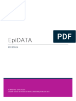 EpiDATA Exercises