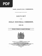 Report of The Indian Industrial Commission, 1916-18