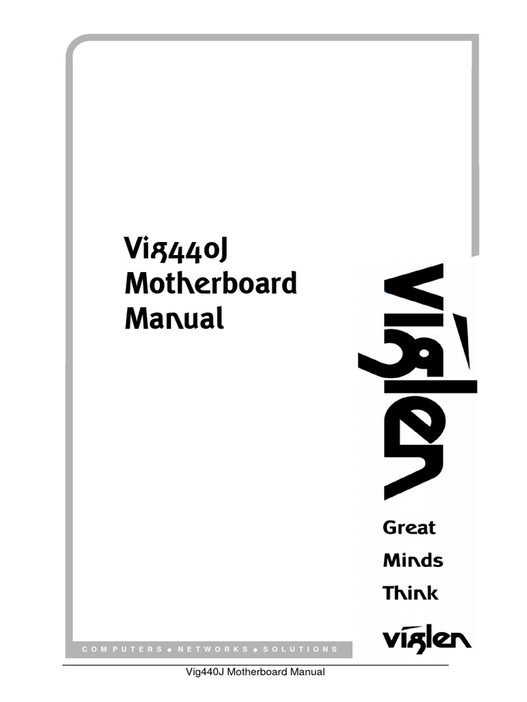 Vig440j motherboard manual v1 2 pdf electromagnetic compatibility