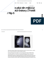 Ce Este Pliul Din Mijlocul Ecranului Galaxy Z Fold5 - Flip 5 - Samsung Romania
