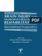 Brain Injury - Neuropsychological Rehabilitation