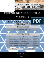 Informe - 1er Avanze - Diseño de Albañileria y Acero