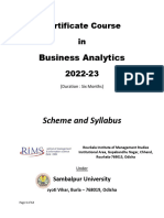 Business Analytics