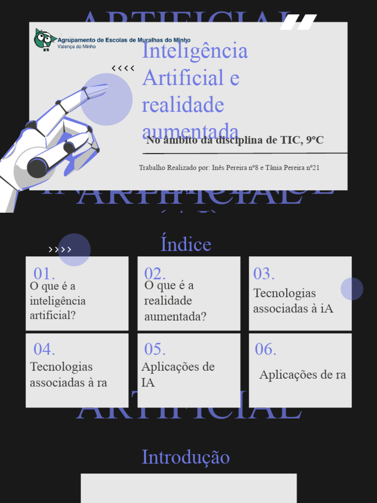 IA e Realidade Aumentada: Aplicações e Tecnologias | PDF | Inteligência ...