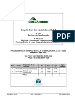 800-Prc21142-Ste20-5531-53-Pr-0004 Montaje de Estructuras Altas Se Tarapaca WBS 5531 Rev - Calidad