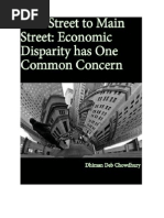 Download Wall Street to Main Street Economic Disparity has One Common Concern by Dhiman Chowdhury SN69194918 doc pdf