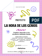A291ccdf 0f2a 46e7 8fb3 26c0d38dbb51 Proyecto La Hora de Los Genios Orientaciones Didactico Pedagogicas para Dtes de Argentina