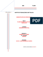 T3.2a Planeación de La Capacidad Ejercicios