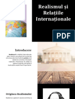 Realismul in Relatiile Internationale