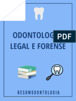 Odontologia Legal e Antropologia Forense Completo