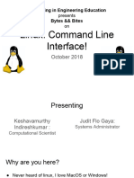 Linux - Command Line Interface