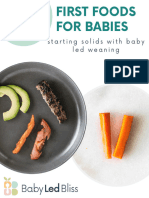 Top 10 First Foods For Babies