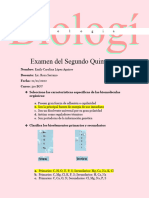 BiologiaExamen Del Segundo Quimestre