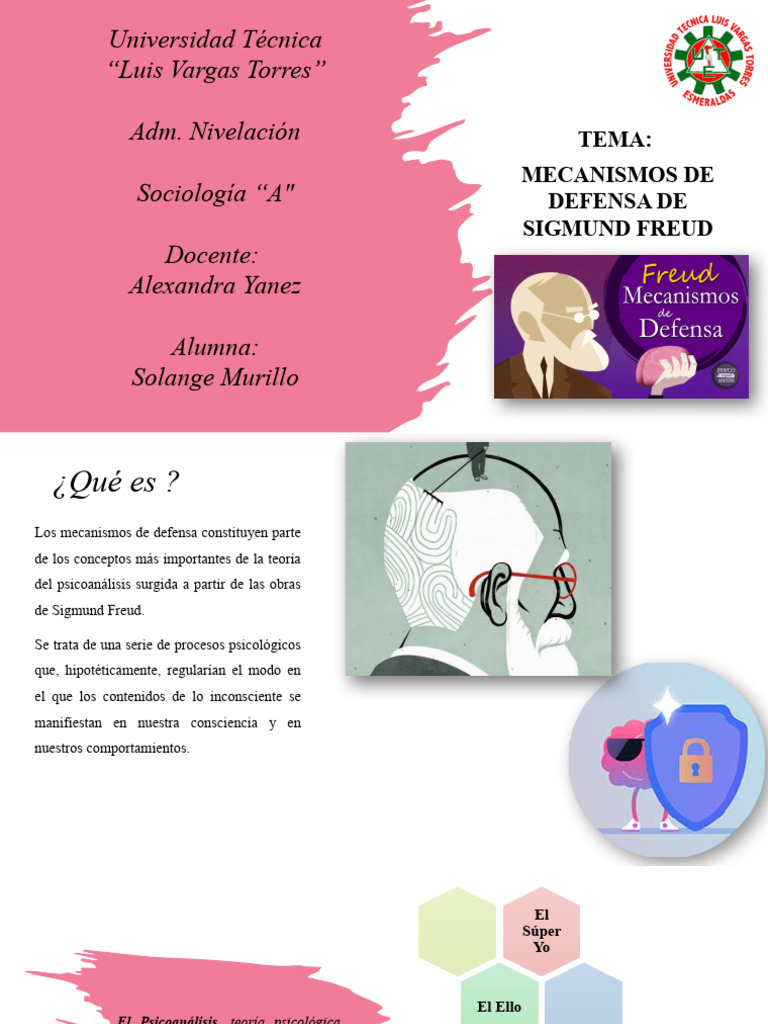 Mecanismos de Defensa en Freud | PDF | Psicoanálisis | Sicología