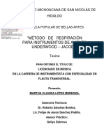 Metodo de Respiracion para Instrumentos de Aliento