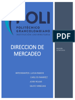 Trabajo Direccion de Mercadeo