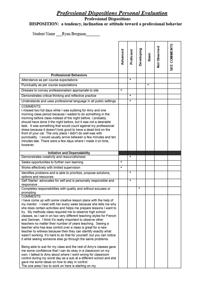 educ450-bergman-professional-dispositions-rating-sheet-2-pdf
