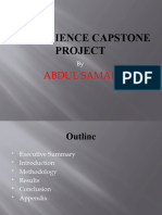 Data Science Capstone Project