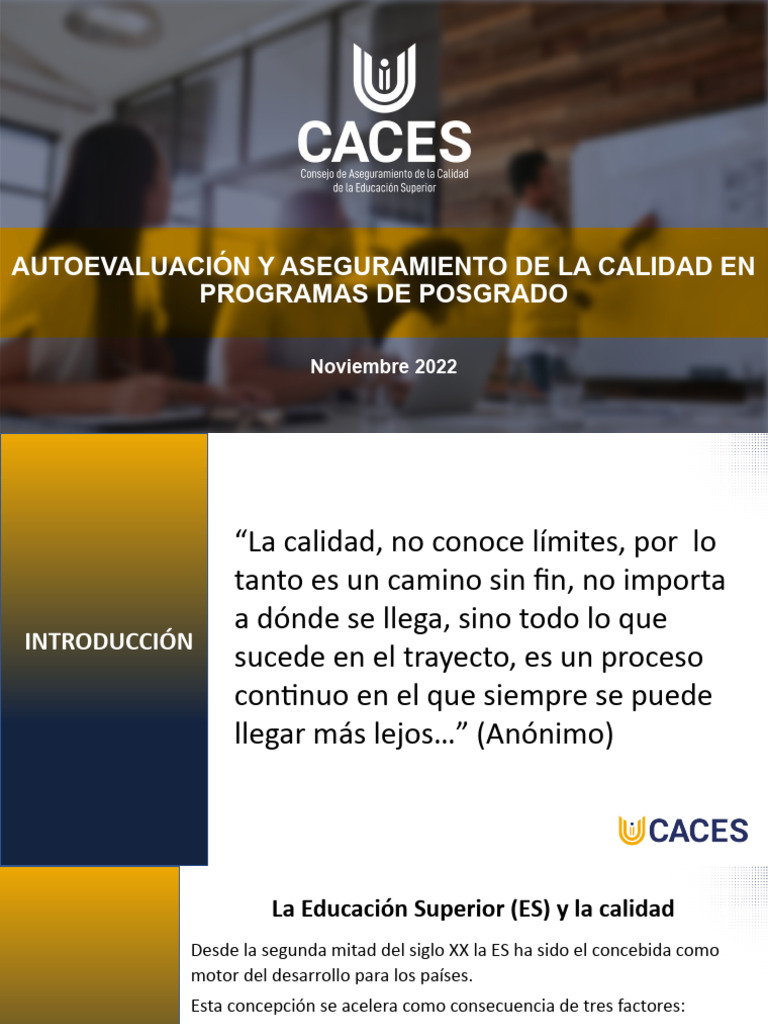 Final 2 ASEGURAMIENTO DE LA CALIDAD PP-MM-1 | PDF | Plan de estudios