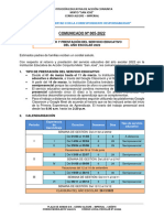 Comunicado #005-2022