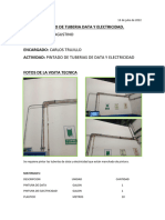 Informe de Visita Tecnica - Esmalte Pintado de Tuberia de Data y Electricidad