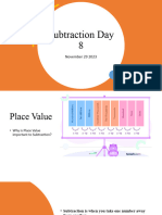 Subtraction Day 8