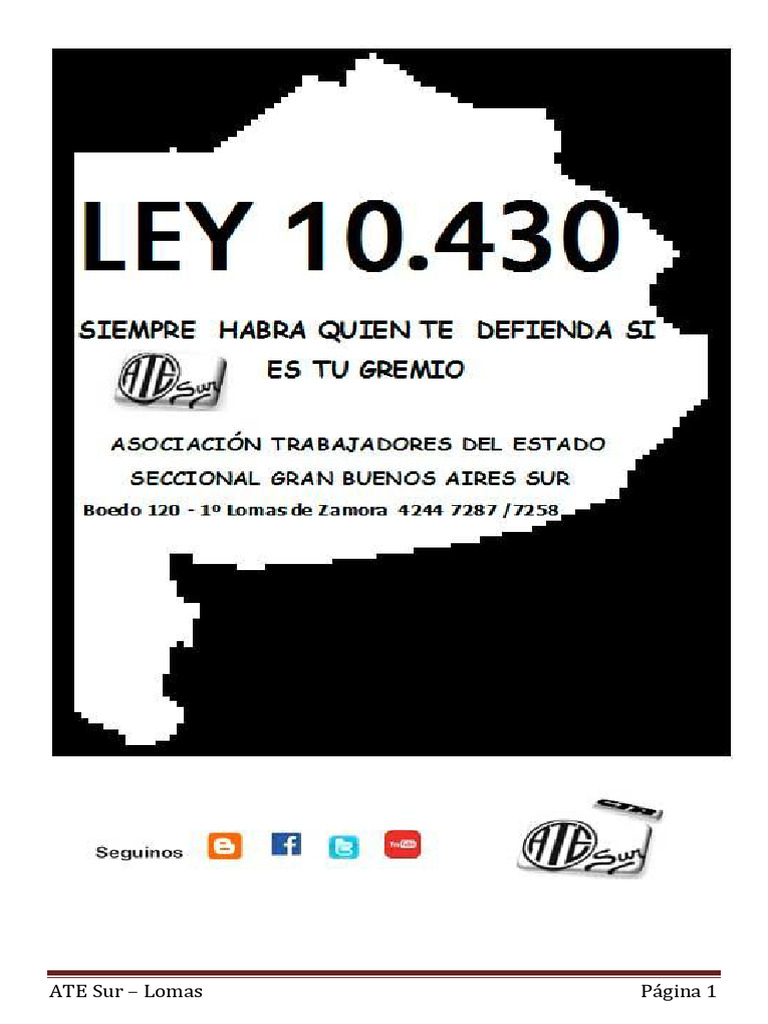 Ley 10430 Nueva | PDF | Salario | Jubilación